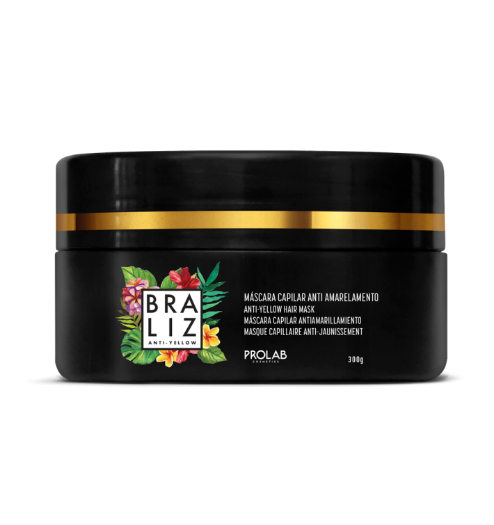 BRA LIZ Mascarilla Anti-Amarillo | Matizadora para Cabello Rubio, Gris o Decolorado
