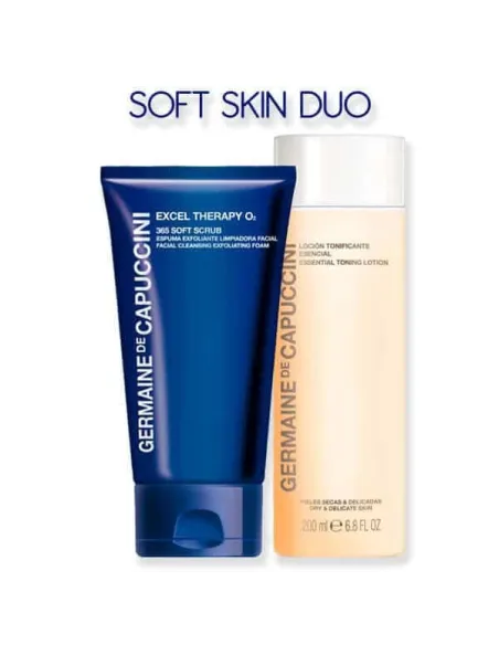 Germaine de Capuccini Soft Skin Duo | Loción + Exfoliante para Piel Suave