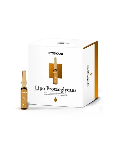 Toskani Lipo Proteoglycans Ampoules | Ampollas Reafirmantes e Hidratantes