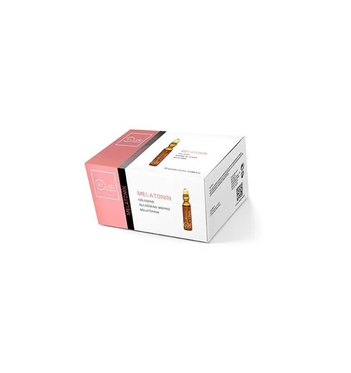 INLAB Ampollas Melatonina 30 uds – Sueño Reparador y Piel Renovada