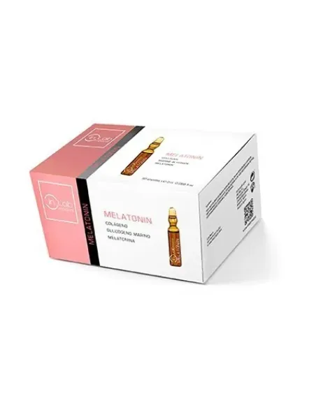 INLAB Ampollas Melatonina 30 uds – Sueño Reparador y Piel Renovada