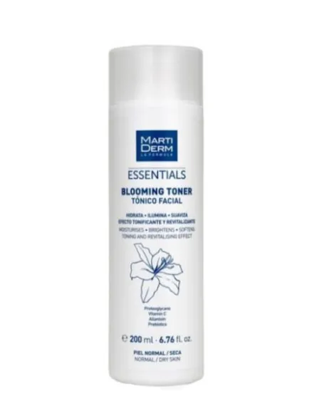 BLOOMING TONER PIEL NORMAL SECA 200ML SIN CAJA - MARTI DERM | TIENDA ONLINE SONIA GONZALEZ