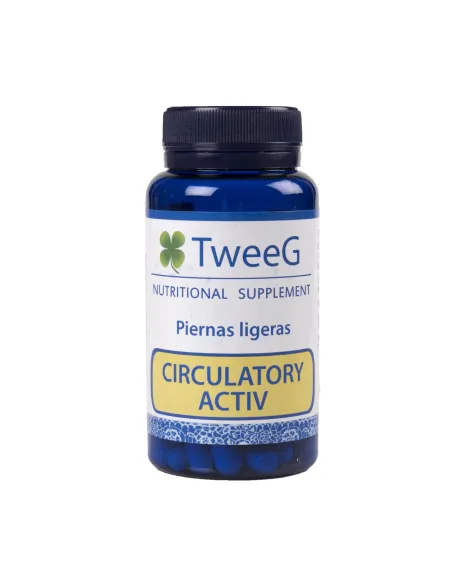 Tweeg Circulatory Activ 60 cápsulas | Mejora la circulación y piernas ligeras
