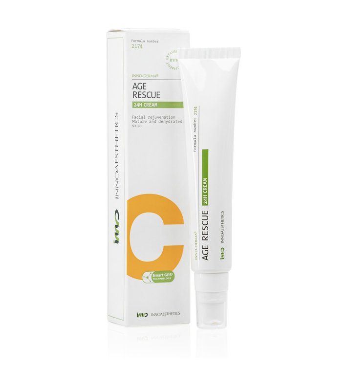 INNO‑DERMA Age Rescue 24 H Cream 50 g | Antiedad hidratante intensivo