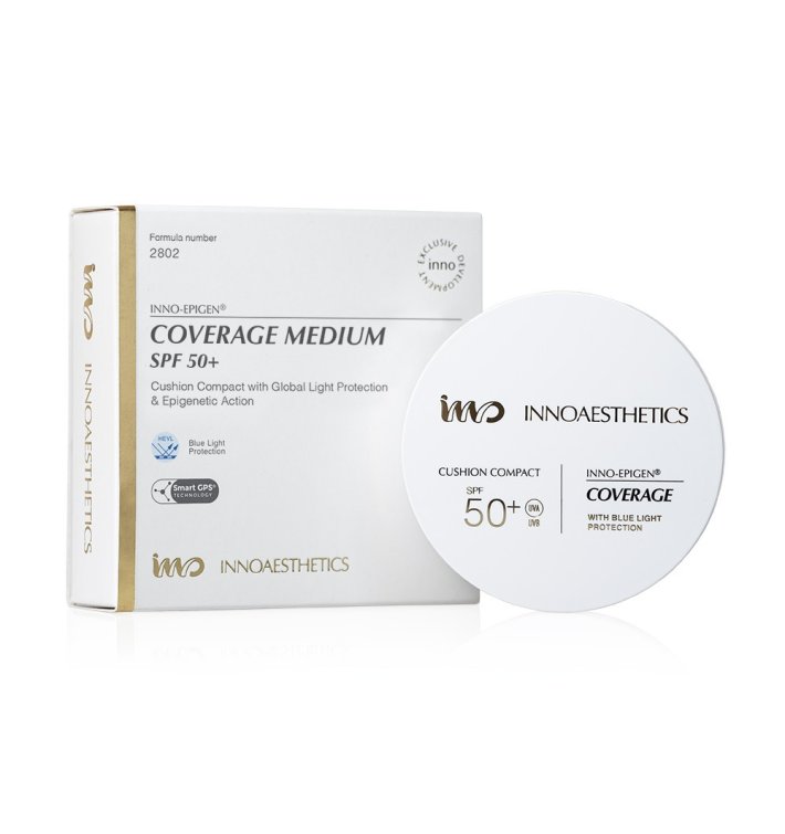 Cover-Age SPF 50+ Tono Medio | Innoaesthetics - Protección Solar con Color