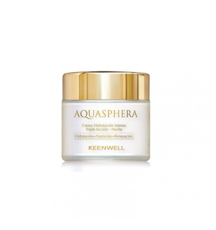 AQUASPHERA. CREMA HIDRATANTE TRIPLE ACCIÓN NOCHE - KEENWELL | TIENDA ONLINE SONIA GONZALEZ