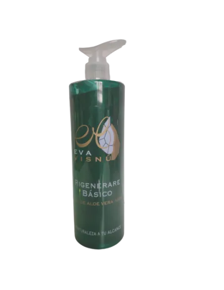 Eva Visnú Gel Aloe Rigenerare Básico | Gel Regenerador de Aloe Vera 100% con Ácido Hialurónico