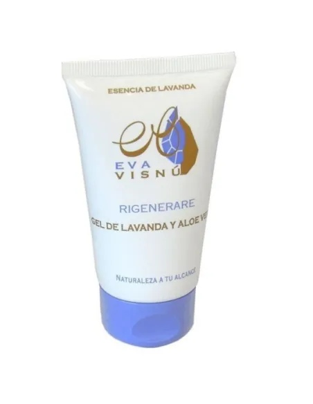 Eva Visnú Gel Aloe Vera + Lavanda Rigenerare 50 ml | Gel Calmante, Regenerador e Hidratante