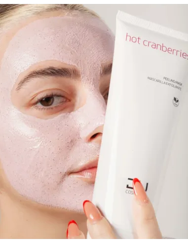 HOT CRANBERRIES PEELING& MASK - DU COSMETICS | TIENDA ONLINE SONIA GONZALEZ