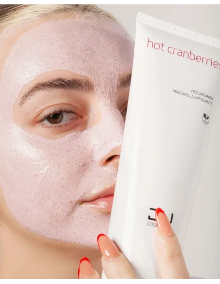 DU Cosmetics Hot Cranberries Peeling & Mask | Mascarilla Exfoliante 2 en 1