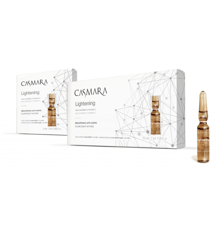 Casmara Ampollas Flash Lightening | Luminosidad Instantánea y Efecto Antifatiga