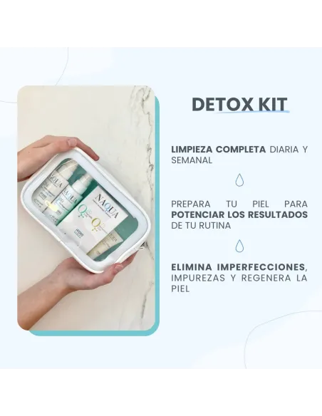 NAQUA Detox Kit Q89 + Q84 + Q60 + Q75 + Q50 | Cuidado Facial Antioxidante