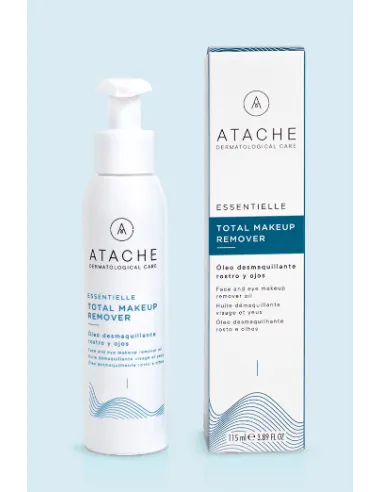 ATACHE Total Make-Up Remover 115 ml | Óleo Desmaquillante Suave y Eficaz