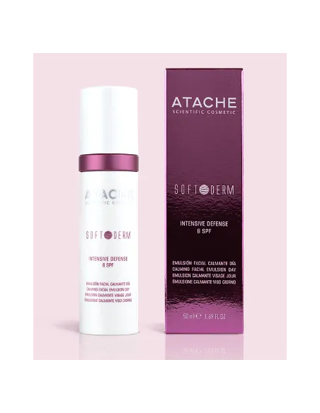 ATACHE Soft Derm Intensive Defense SPF8 | Hidratante Protectora para Piel Sensible