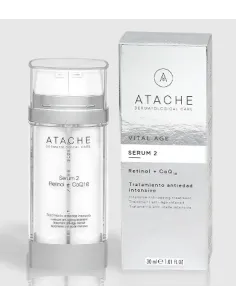 ATACHE Vital Age Sérum 2 Retinol + CoQ10 | Sérum Antiedad Reafirmante