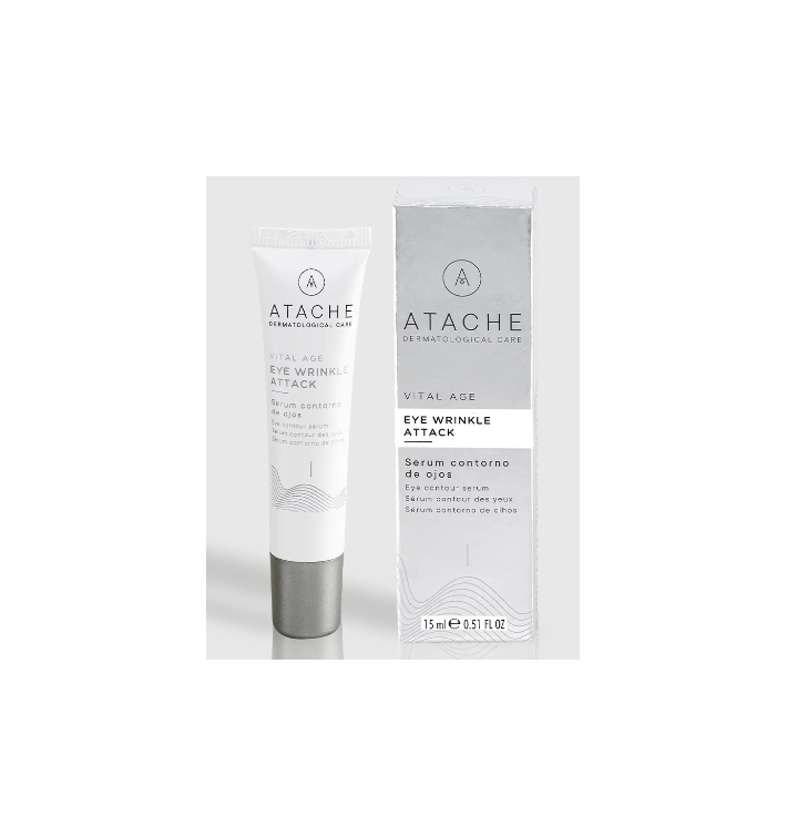 ATACHE Eye Wrinkle Attack – Contorno de Ojos con Retinol | Antiedad y Reafirmante