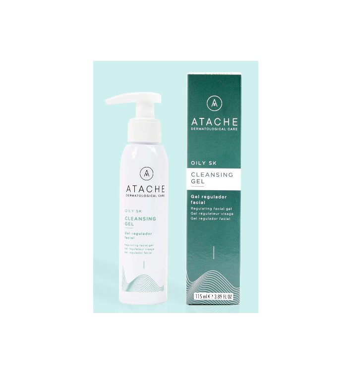 ATACHE Oily SK Cleansing Gel | Gel Limpiador Facial para Piel Grasa y Acneica
