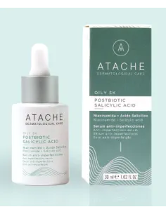 ATACHE Oily SK Postbiotic Serum | Sérum con Ácido Salicílico para Piel Grasa y con Acné