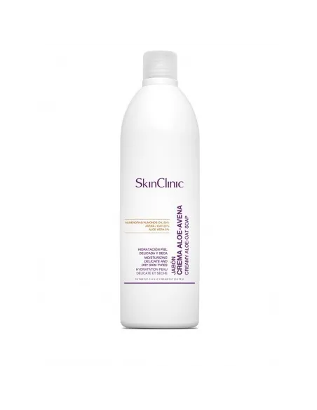 Skin Clinic Jabón Crema Aloe-Avena | Limpieza suave y calmante