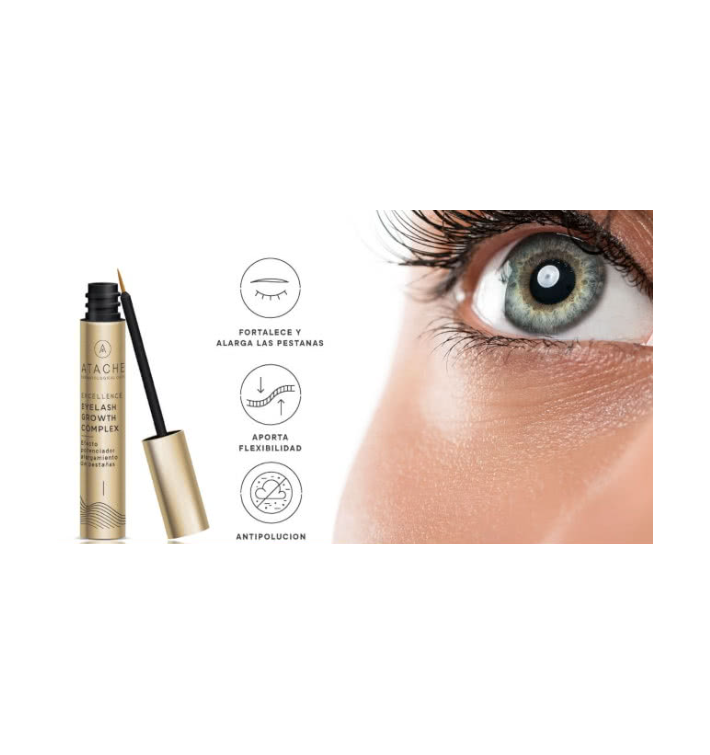 ATACHE Eyelash Growth Complex | Sérum Crecimiento Pestañas Más Largas y Fuertes