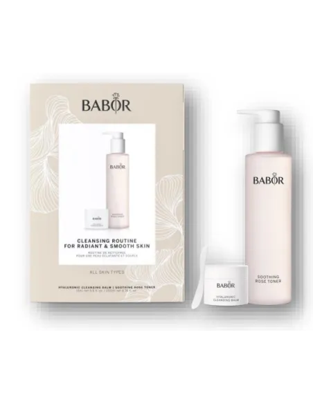 CLEANSING BALM & SOOTHING ROSE TONER SET - BABOR | TIENDA ONLINE SONIA GONZALEZ
