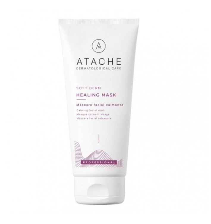 ATACHE Soft Derm Healing Mask 200 ml | Mascarilla Profesional Calmante y Reparadora