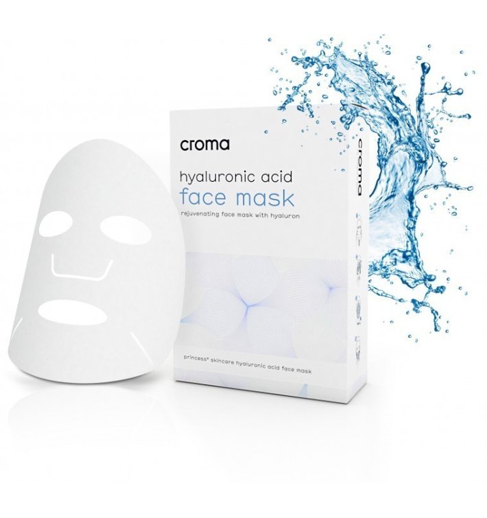 CROMA Hyaluronic Acid Face Mask | Mascarilla Facial Hidratante y Efecto Relleno