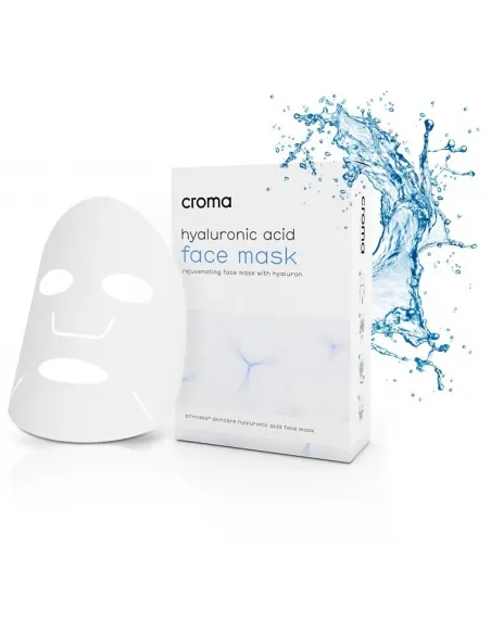 CROMA Hyaluronic Acid Face Mask | Mascarilla Facial Hidratante y Efecto Relleno