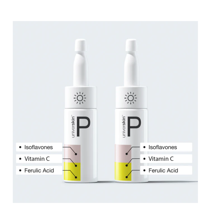 Universkin Fórmula 7 Vitamina C 14% | Tratamiento para Tez Fotoenvejecida 2x15ml