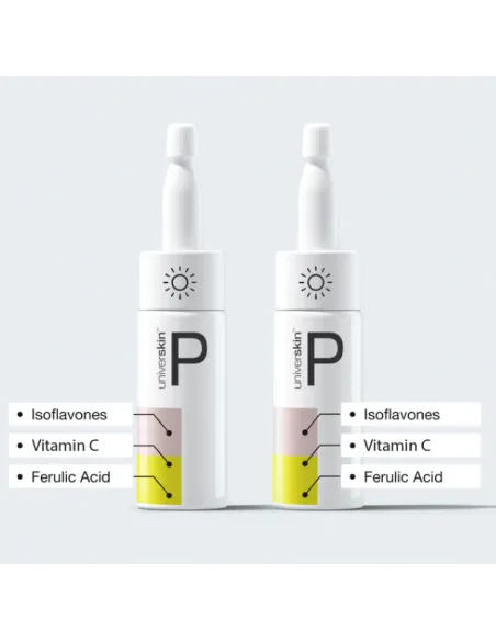 Universkin Fórmula 7 Vitamina C 14% | Tratamiento para Tez Fotoenvejecida 2x15ml
