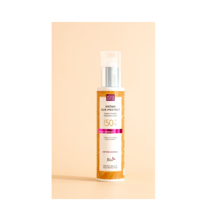 Aroms Natur Arôms Sun Protect SPF50 | Protector Solar Facial Natural Alta Protección