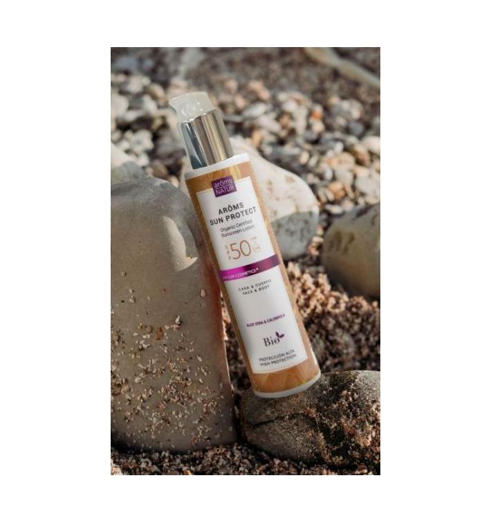 Aroms Natur Arôms Sun Protect SPF50 | Protector Solar Facial Natural Alta Protección