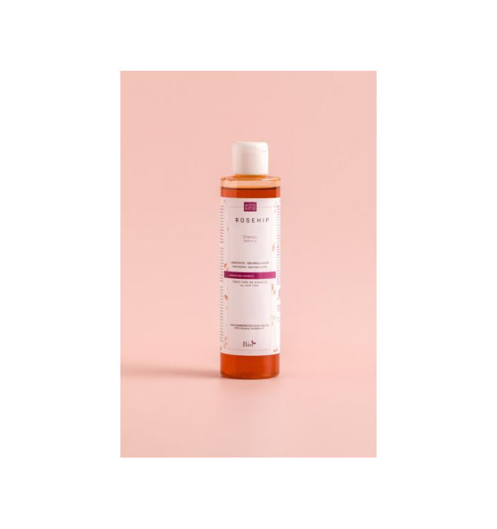 Aroms Natur Champú Rosa Mosqueta 200ml | Champú Natural Reparador Cabello