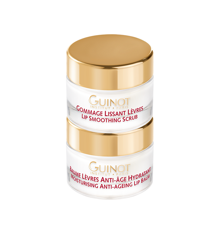 Guinot Lip Perfect Gommage + Baume | Exfoliante y Bálsamo Labial Reparador