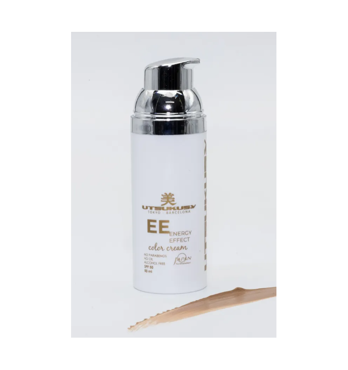 Utsukusy EE Cream Color SPF 50 – Energía, Color y Protección