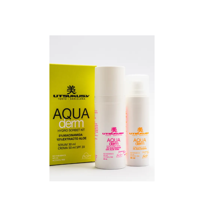 Utsukusy Set Aqua Derm – Hidratación y regeneración