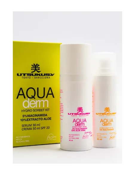 Utsukusy Set Aqua Derm – Hidratación y regeneración