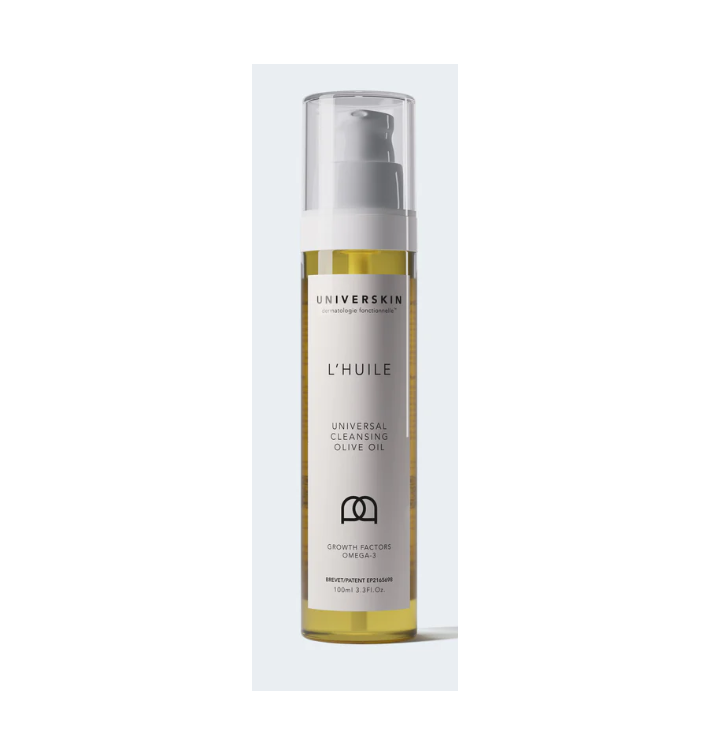 Universkin L’Huile Aceite de Oliva Limpiador 100ml | Limpieza Facial Nutritiva